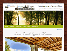 Tablet Screenshot of montemeranoimmobiliare.it
